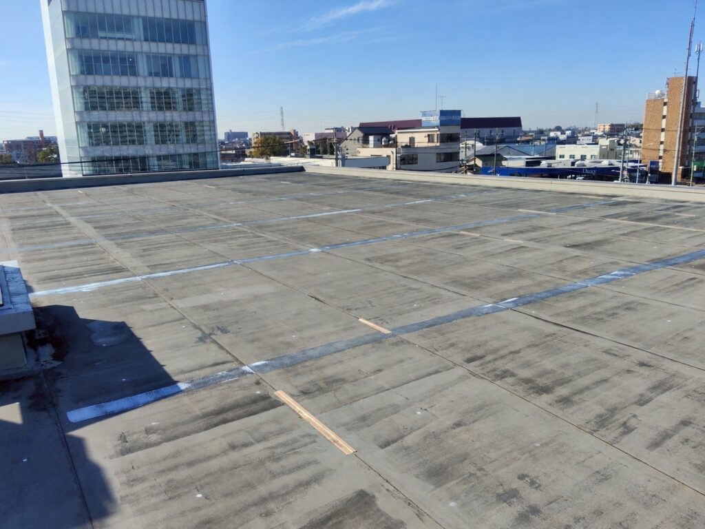 屋上防水工事 高圧洗浄