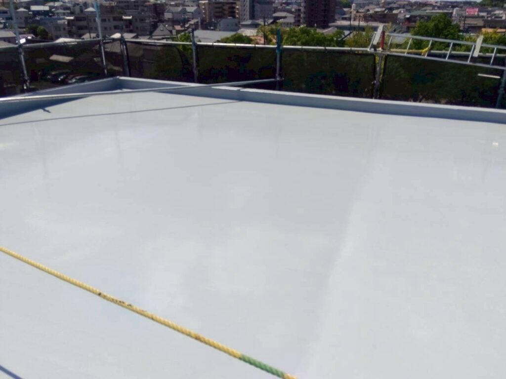 建物屋上の防水工事 屋上の防水面